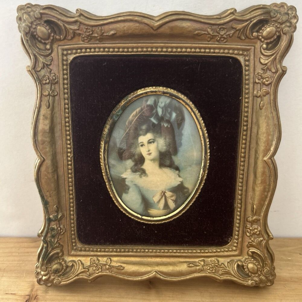 A Cameo Creation Lady Sheffield by Thomas Gainsborough Victorian Framed Portrait